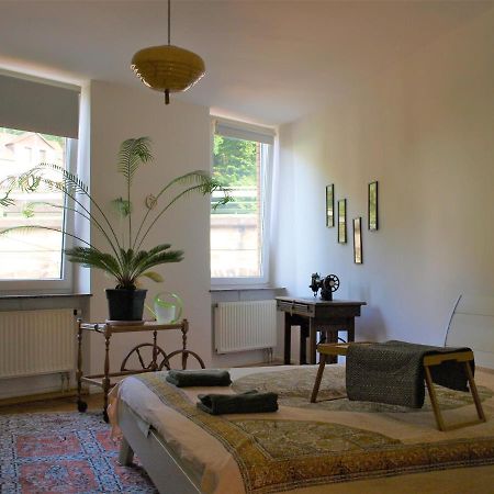 Vintage-Altbauwohnung, Smarttv & Kaffeevollautomat Idar-Oberstein Luaran gambar