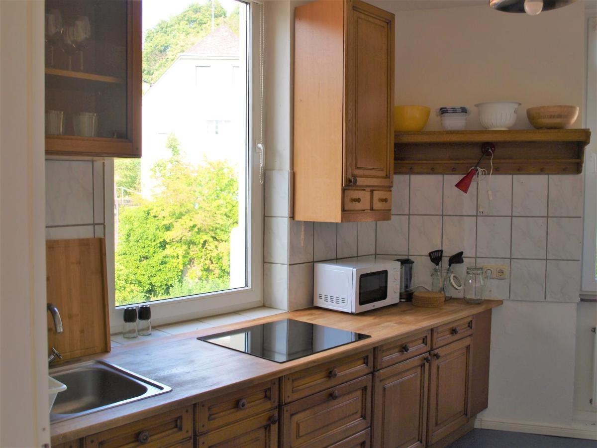 Vintage-Altbauwohnung, Smarttv & Kaffeevollautomat Idar-Oberstein Luaran gambar
